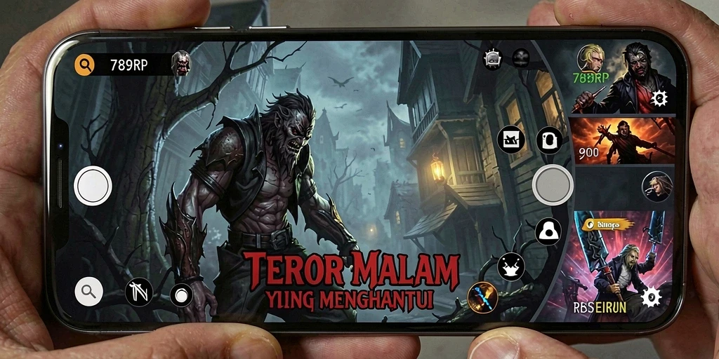 Gambaran gameplay mencekam dari 789RP yang penuh dengan teror.