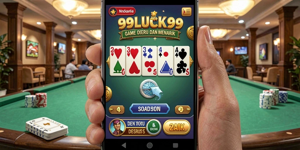 Gameplay seru di 99LUCK99 dengan teman-teman.