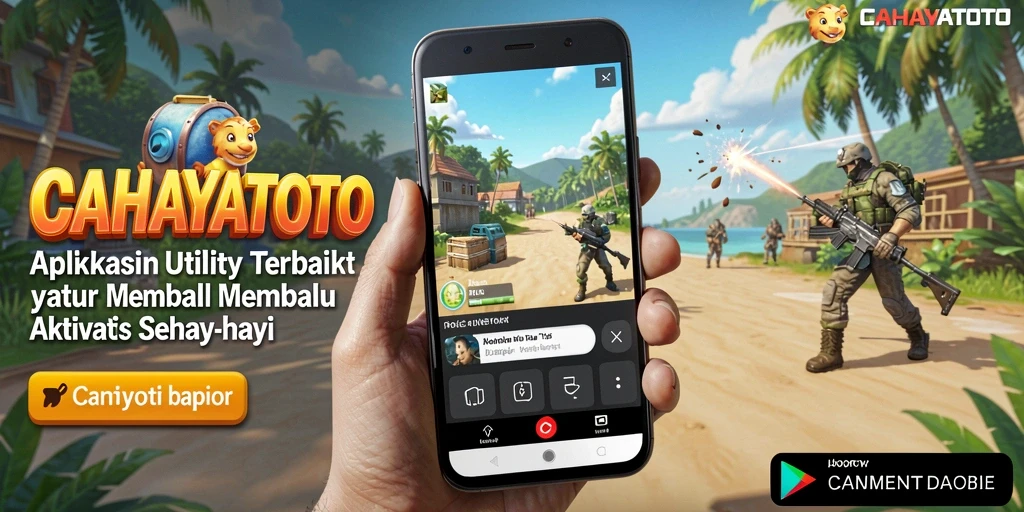 Tampilan antarmuka CAHAYATOTO yang modern dan mudah digunakan.