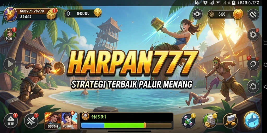Screenshot gameplay HARAPAN777 menampilkan aksi strategi yang mendebarkan.