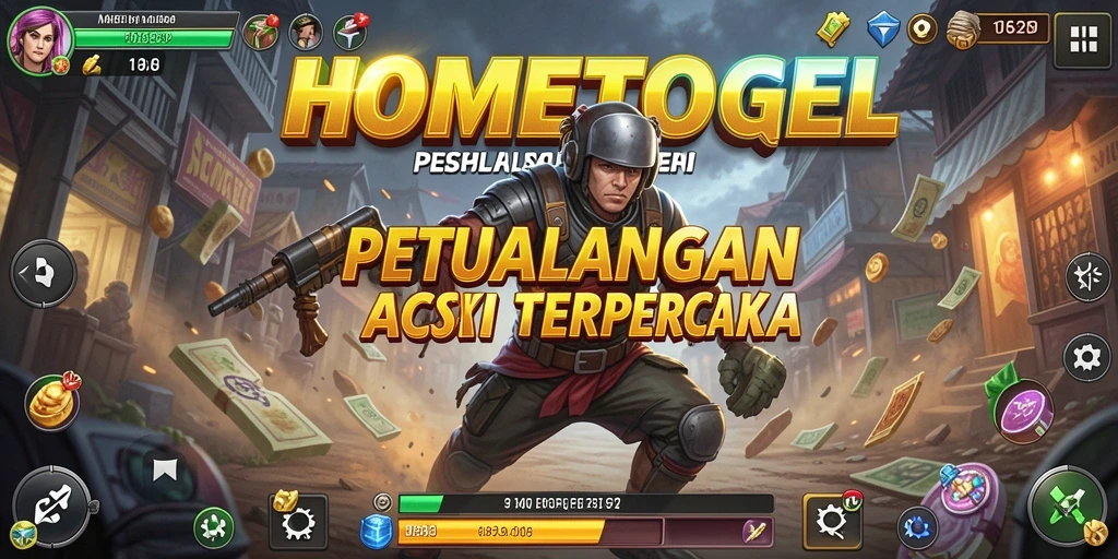 Tampilan menarik dari gameplay HOMETOGEL yang penuh aksi.