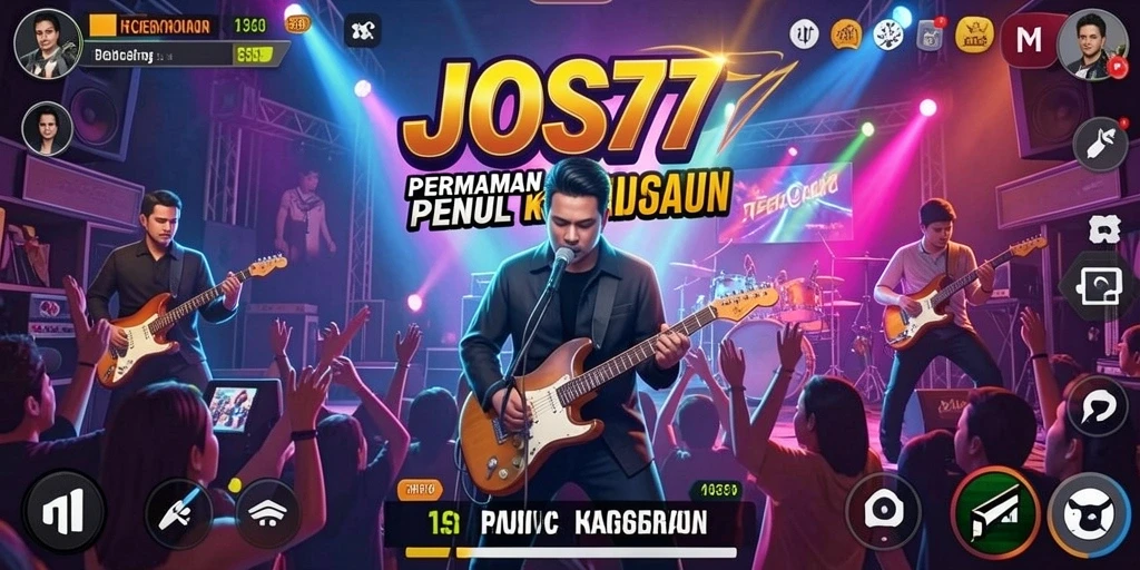 Tangkapan layar gameplay <strong>JOS77</strong> yang menampilkan keseruan permainan musik.