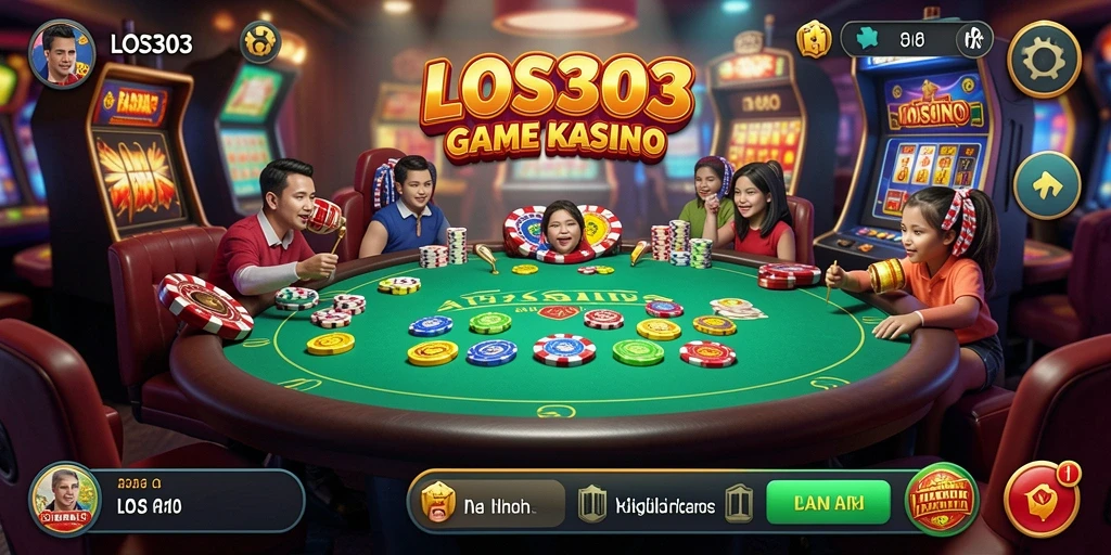 Tampilan gameplay seru dan penuh warna dari LOS303 yang memikat pemain.