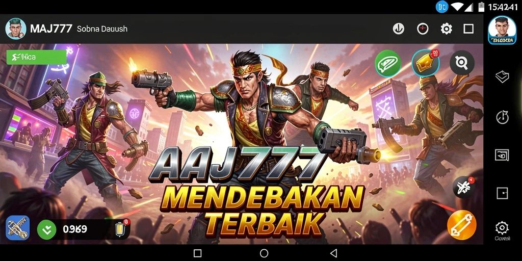 Tampilan gameplay MAJ777 yang penuh aksi dan tantangan.