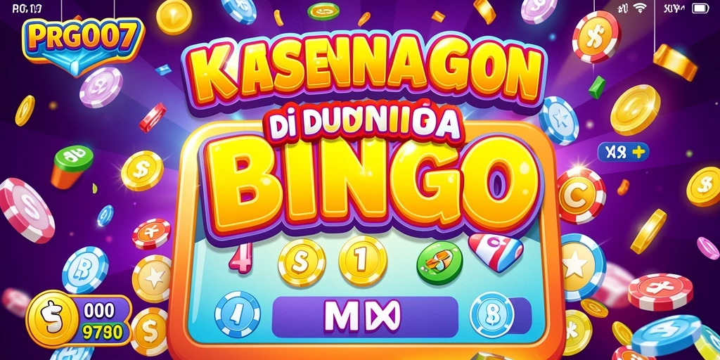 Tampilan menarik dari gameplay Bingo di PRG007.