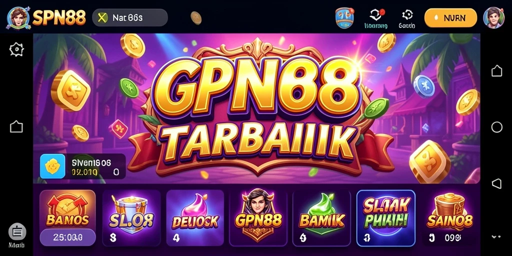 Tampilan menarik dari gameplay SPN88 yang penuh warna.