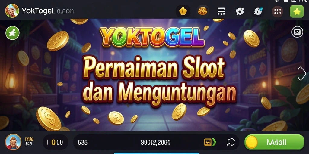 Tampilan gameplay YOKTOGEL yang menarik dan menghibur.
